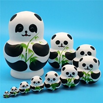  Russian trellis Big set of children 10 floors China Wind Toys Girls cute handmade Gift Puzzle Pendulum 100