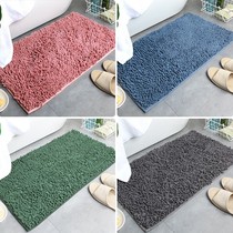 Step on the foot towel square non-slip fabric doorman bath bathroom carpet doormat door mat enter the door to absorb in front of the household door