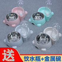 Rice Basin Water Feeder Outside Drinking Fountain Storage Grain Bucket Small Dogs Automatic Feeder Dog Portable Small Dog 