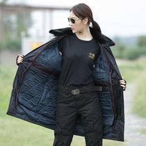 Security jacket Anti-chilling Winter Warm Style Military Fan Cotton Big Coat Long Thickened Male Coat Windproof Lengthened Army