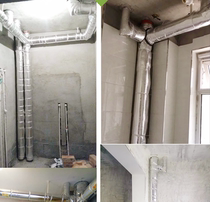 Material sound insulation coil wrap tube sound absorption and sound insulation 50 coil under water cotton bag rubber cotton pipe flame retardant