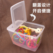  Teether toy dustproof box Manhattan ball bite glue pacifier storage box Universal portable disinfectable