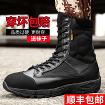 Magnum airborne boots mens black lightweight breathable high-top shock-absorbing wear-resistant outdoor tactical boots