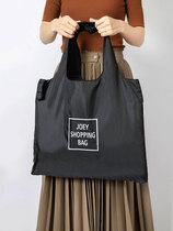 Portable foldable shopping bag out fashion large capacity cloth bag shopping bag waterproof handbag eco-friendly bag female