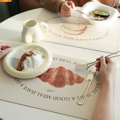 Водонепроницаемая посуда для домашнего использования, современный и минималистичный настольный коврик, скандинавский стиль, защита от ожогов