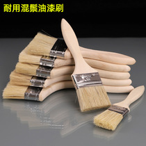 Factory paint brush Marine waterproof brush custom barbecue brush industrial wooden handle brush