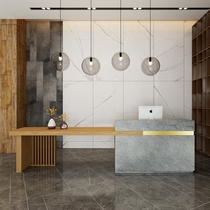 New Chinese cash register small shop Tea house beauty salon Cai Er shop Chinese style counter restaurant counter classical style