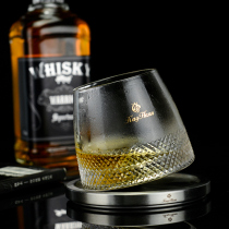 Creative ice-free frozen whiskey Cup foreign wine glass high-end hand carved crystal glass wine wine glass