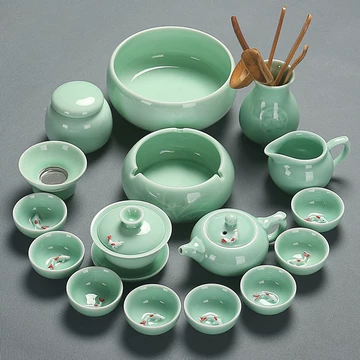 中国宋代青瓷盖碗，茶器。 宋风青瓷茶具套装-宋风青瓷茶具套装促销价格、宋风青瓷茶具套装品牌- 淘宝