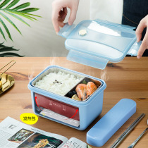 Outdoor camping stainless steel unplugged self-heating lunch box heating bag lunch box self-Hi hot pot insulated lunch box
