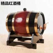 Oak barrel beer red wine water mouth high grade decoration storage Red Oak tools custom wine barrel 5L