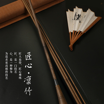 Ideal fish Rin bamboo Ultra-light super hard ultra-fine crucian carp rod 2021 new hand rod Imitation bamboo rod table fishing rod Fishing rod