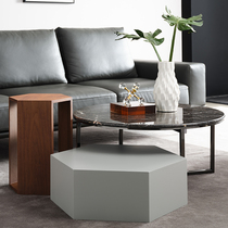 Italian combination set a few Pack modern simple three-piece coffee table multi-functional geometric set a few sides) know home