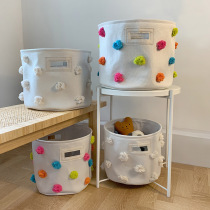 Home Cloth Art Square Cotton Linen Containing Dirty Laundry Basket Dirty Laundry Basket Folded large Number of Dirty Laundry