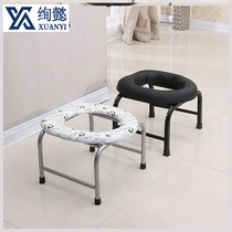 Folding and slippery pregnant women old toilet toilet stool simple toilet chair toilet stool toilet