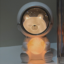 onndeer Galaxy Guardian astronaut night light girl gift bear kitten bedside lamp birthday gift