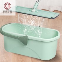 Mop bucket single sale special bucket long wash mop bucket can drain rectangular thick mop bucket home