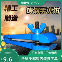 Multifunctional hand vise hand pliers clamping pliers Mini small heavy fixed pliers 40mm50mm precision vise