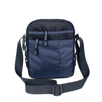 2020 Summer new Tide mens bag waterproof nylon cloth shoulder cross backpack casual multi-layer storage commuter bag