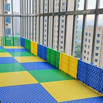 Balcony burglar-proof window burglar-proof mesh base plate plastic anti-barrier protective net Special anti-falling net anti-fall window sill anti-leakage net