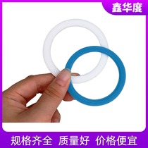 Sanitary sight glass silicone pad PTFE pad combination food grade living window rubber gasket round sealing ring