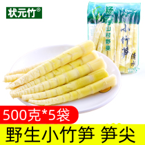 Zhuangyuan bamboo shoots Jiangxi wild spring bamboo shoots fresh and tender bamboo shoots hot pot bamboo shoots tip string bamboo shoots packaging