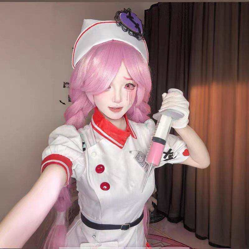 逃出惊魂夜cos服装海瑟万圣节女丧心护士cosplay海妖儿童生日裙子_ai游戏_淘宝游戏网