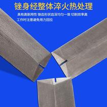Diamond file manual grinding serrated saw file three-sided carpentry special fine tooth steel file grinding tool sharpening tool sharpening artifact