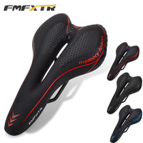 Silicone thickened mountain bike seat cushion bicycle cushion bicycle super soft saddle buns child seat universal accessories