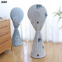 Electric fan dust cover household floor-standing round fan sleeve elastic fan dust cover floor fan cover full bag