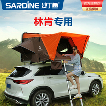 Sardine roof tent Lincoln MKZ MKC navigator adventurer car camping tent
