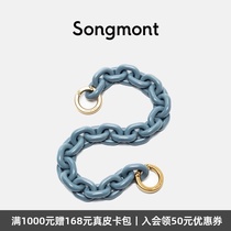  songmont acrylic chain bag pendant Designer accessories