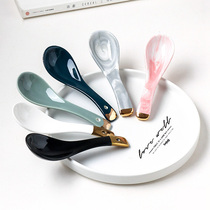 Snail powder special spoon net red color beautiful eating spoon light luxury wind beautiful exquisite spoon spoon spoon