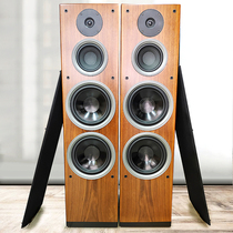 UK imported Tianlang three-way floor speaker home theater dual 8-inch fever HIFI wooden sound