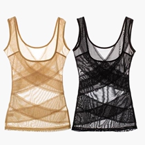 Shaped top belly Vest Womens waist fat fat body shaping seamless underwear slimming corset summer ultra-thin model