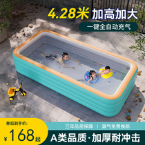Thickened inflatable swimming pool home adult parent-child children children family inflatable large outdoor simple pool
