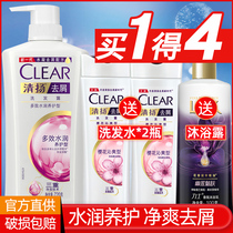 Qingyang anti-dandruff shampoo multi-effect moisturizing maintenance shampoo Unisex shampoo a total of 900 grams