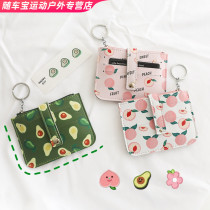 Korean ins cartoon coin wallet female small ultra-thin cute card bag student personality creative coin bag