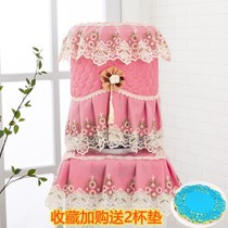 Two pieces of common use of water water jacket dust resistant household water bucket cloth lace cover