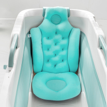 Bath bucket cushion bath basin bath mat home bath bath cushion padded baby bath bed suspension cushion soft backrest