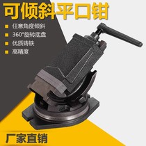 Can tilt angle solid flat pliers universal vise 360 Rotating precision cone vise 4 inch 5 inch 6 inch