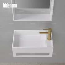 hidenana waterproof bathroom cabinet Cabinet combination wall-mounted small apartment toilet toilet washstand
