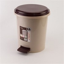Chinese creative foot-mounted kitchen bathroom bedroom trash can Foot on covered trash can