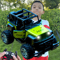 Childrens remote control car alloy remote control car toy wireless charging electric boy remote control off-road vehicle high-speed racing model