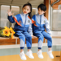 Kindergarten uniforms primary school uniforms spring and autumn suits childrens sports uniforms autumn uniforms three sets of British style
