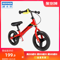 Decathlon childrens balance car without pedals 2-3 years old baby baby slide car girl Taxi Walker KIDA