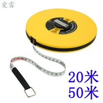 20 m tape measure 50 m tape 100 m home long soft ruler measuring ruler engineering high precision box ruler 30 m