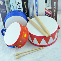 Childrens Drums Drums Drums Orff percussion instruments baby hands drums double-sided drums baby toys fighting drums