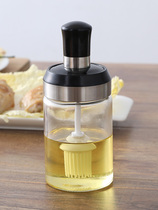 Oil brush with bottle Barbecue oil pot with brush oil brush with oil bottle Kitchen household high temperature pancake oil tank pot