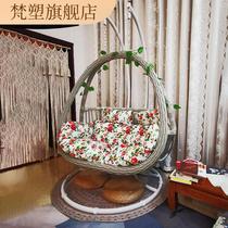 Net red birds nest hanging basket rattan chair rocking chair home balcony lazy man hammock orchid chair indoor swing rocking chair